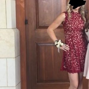 Maroon Dress